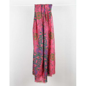 Foulard Coton Bio Ryoko Rose