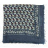 Wool Square Valentine Marine
