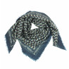 Wool Square Valentine Marine