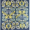 Wool Square Tatiana Jaune Yellow