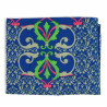 Foulard Coton Bio Medicis Marine Navy