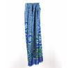 Foulard Coton Bio Medicis Marine Navy