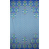 Foulard Coton Bio Medicis Marine Navy