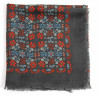 Wool Square Agata Marron Brown