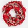 Carré Soie Ayaka Rouge Red