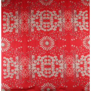 Carré Soie Ayaka Rouge Red