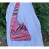 Upcycling Silk Bag Bobby Forget me not Pink