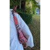 Upcycling Silk Bag Bobby Forget me not Pink