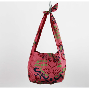Upcycling Silk Bag Bobby Yulia Rose Pink