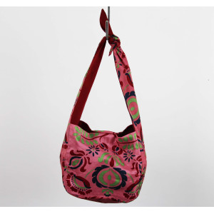 Upcycling Silk Bag Bobby Yulia Rose Pink