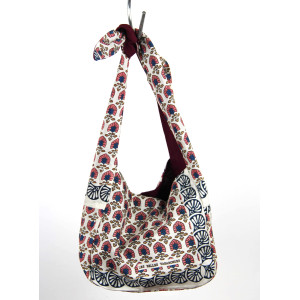 Upcycling Silk Bag Bobby Pondicherry Corail