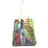 Upcycling Silk Bag Musette Kasbah Vert
