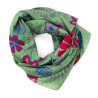 Carré Coton Seigaiha Vert Green
