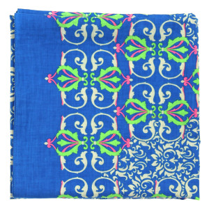 Carré Coton Palazzo Pitti Marine Navy
