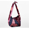 Upcycling Silk Bag Bobby Agami Bordeaux