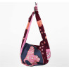 Upcycling Silk Bag Bobby Agami Bordeaux