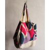 Cabas en coton upcycling Cosmopolis Lavande