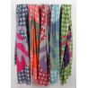 Foulard Coton Bio Baobab Rouge Red 