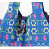 Cabas en coton upcycling So British Bleu Blue