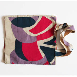 Upcycling Bag Cosmopolis Lavander