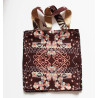 Upcycling Bag Mariko Marron Brown