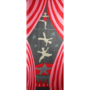 Echarpe Laine Voltige Rouge