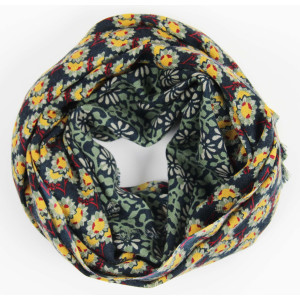 Echarpe Laine Arles Marine