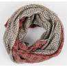 Echarpe Laine Eclat Orange Rose