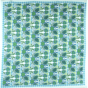 Carré Coton Hawai Vert Green