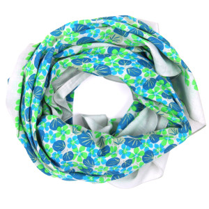 Carré Coton Ondine Vert