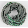 Echarpe Laine Eclat Turquoise
