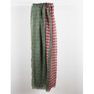 Echarpe Laine Eclat Rouge