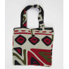 Cabas en coton upcycling Shangha Bordeaux