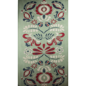 XL Wool Scarf Aliona Kaki