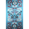 XL Wool Scarf Aliona Turquoise