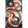 XL Wool Scarf Vibrations Kaki