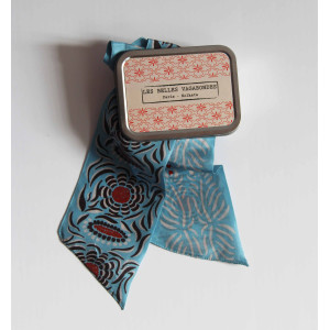 Bandeau Camelia Bleu Blue
