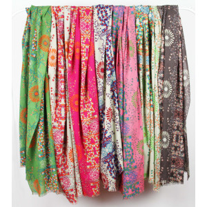 Foulard Coton Bio Ryoko Vert