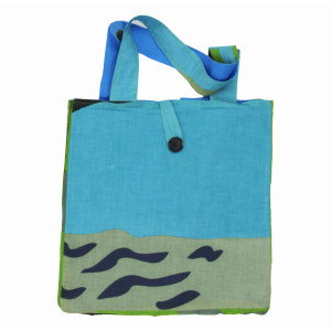 Upcycling Bag Cap Breton Green