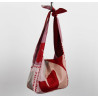 Sac Bobby en Soie Biloba Rose