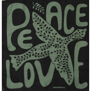 Mini Peace and Love kaki