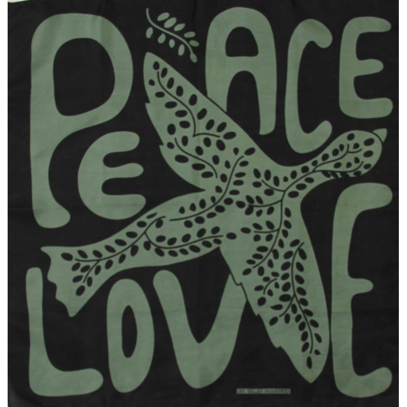 Mini Peace and Love kaki