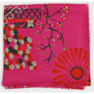 Carré Laine Nara Fuchsia