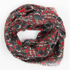 Wool Square Nova Rouge Red