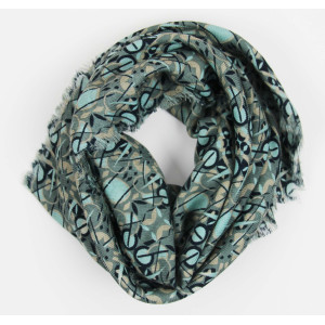 Wool Square Nova Bleu Blue