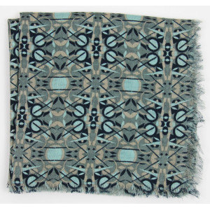 Wool Square Nova Bleu Blue