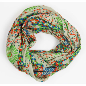 Foulard Coton Bio Ryoko Vert Green