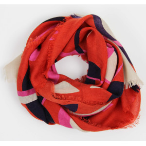 Carré Laine Electra Fuschia