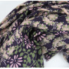 Wool Scarf Arles Violet Prune