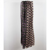 Wool Scarf Arles Violet Prune